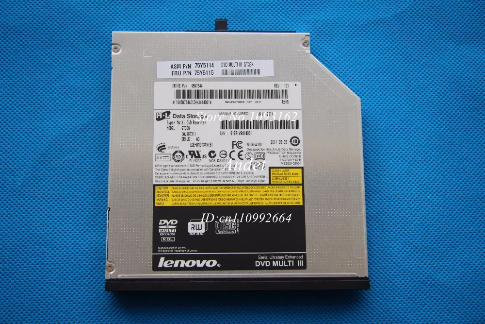 Фирменная Новинка 8X DVD RW Оперативная память накопитель для Lenovo ThinkPad T420 T420I DL