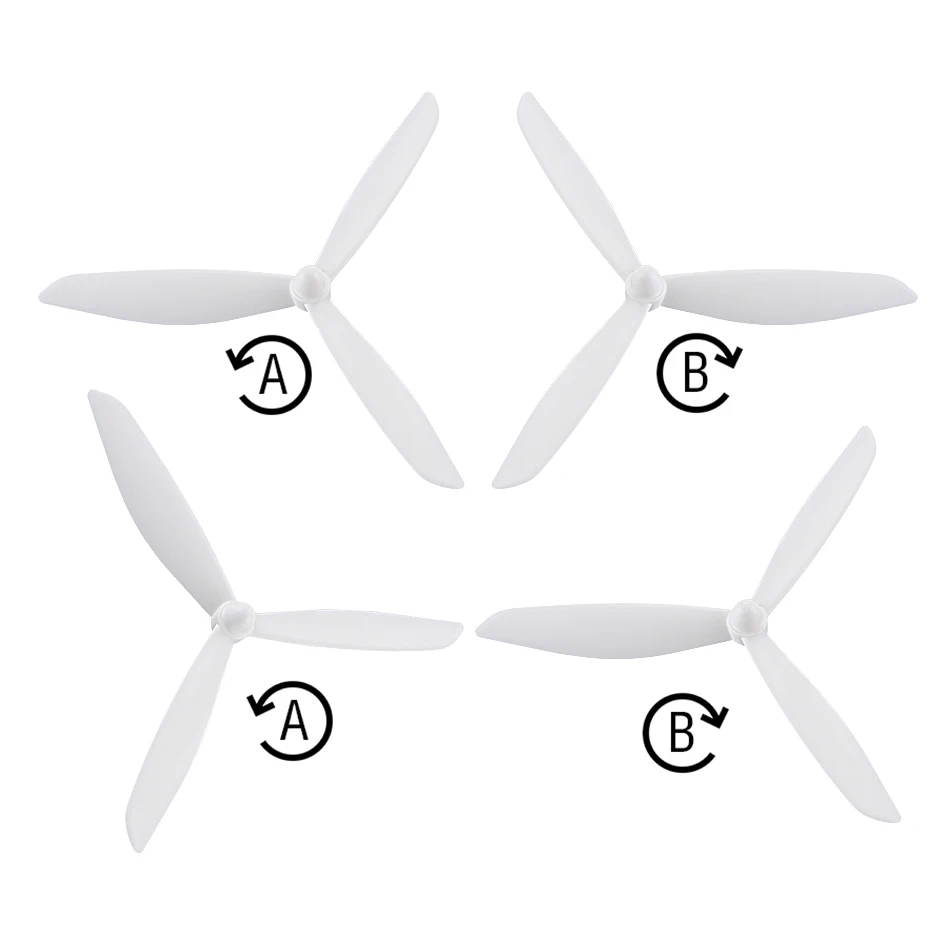 Пропеллеры защитные 3 Лопасти пропеллеры для HUBSAN H501S X4 H501C|3 blade propeller|propeller guardspare part