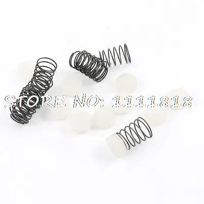 

10 Pcs Foot Protector Rubber Seal Pads Spring Set for Air Compressor