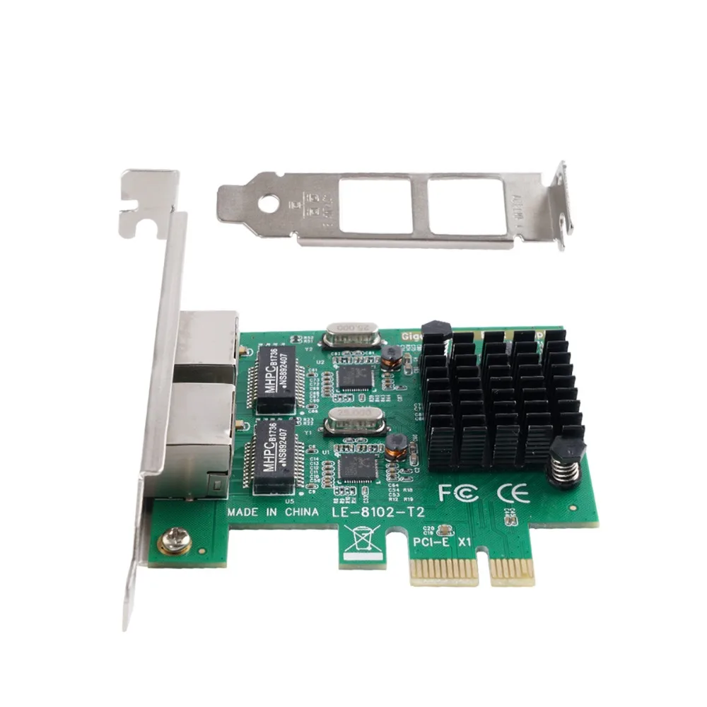 ORICO 2 порта PCIE к Gigabit сетевому адаптеру для ноутбука поддержка настольного