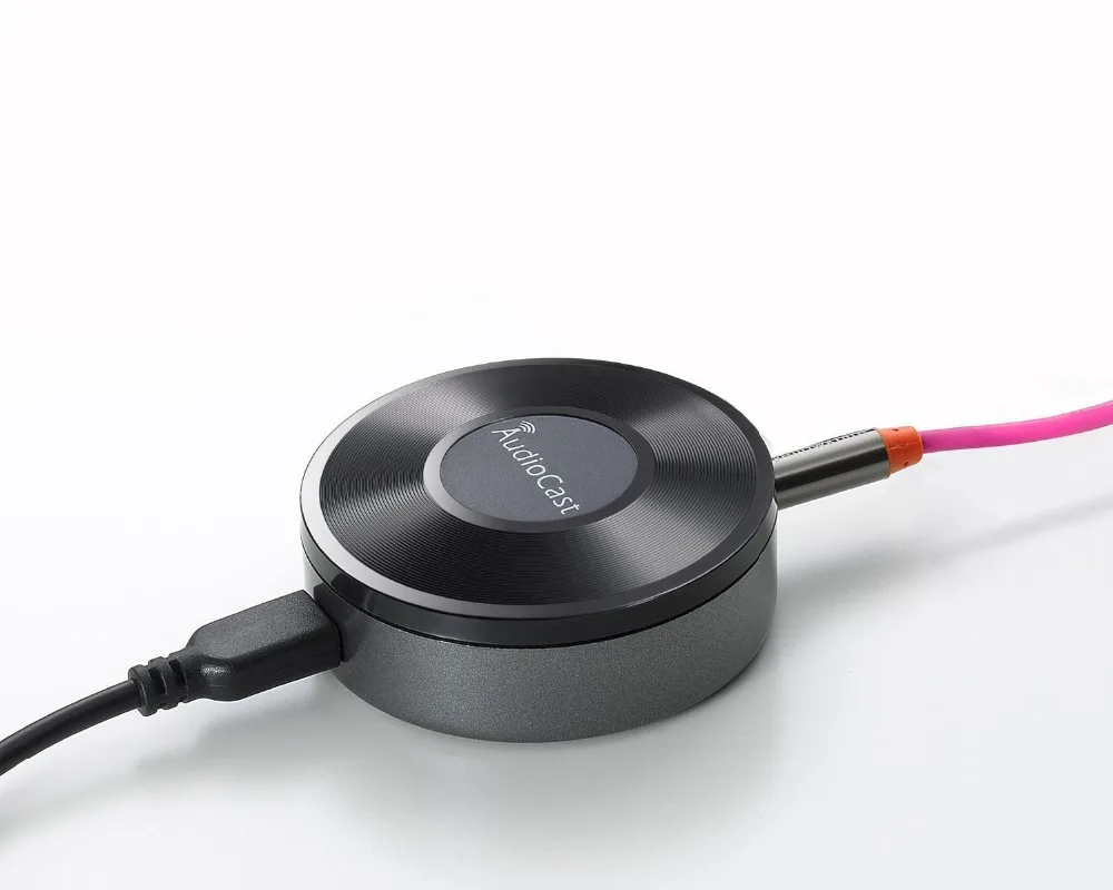 Беспроводной музыкальный ресивер AudioCast M5 Airplay DLNA iOS Android Airmusic wifi HiFi аудио динамик Spotify звуковой стример