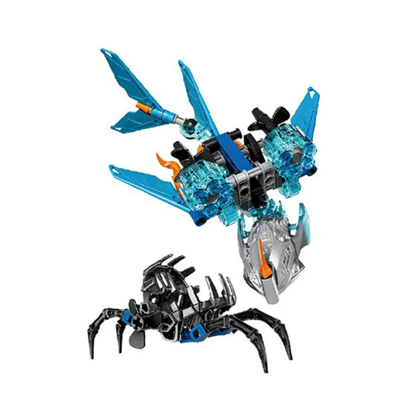 Совместим с Мстителями Супер Герои Bionicle CALI мастер воды фигурки строительные