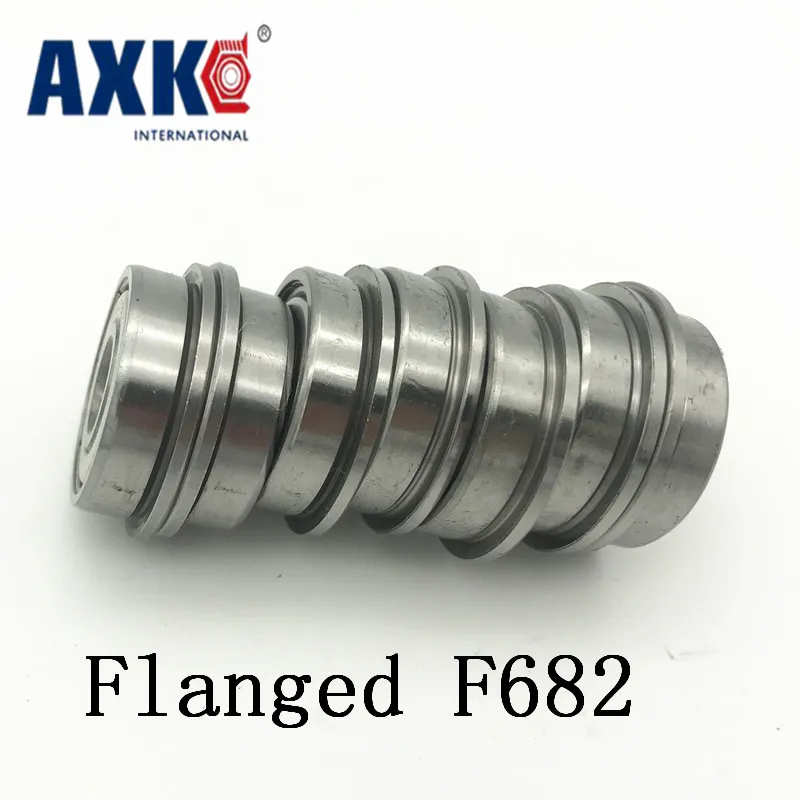 Фланцевый подшипник Axk F682zz фланцевый 2x5x2 3 мм F682 Z Abec 1 ( 10 шт.)|bearing bearing|bearing 10bearing mm |