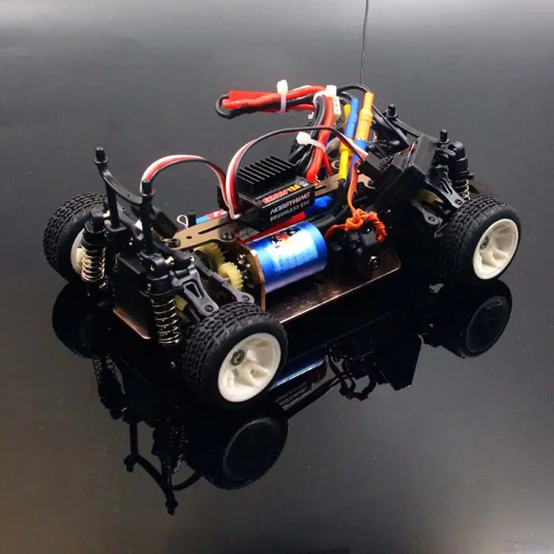 RC WLtoys A202 A212 A222 A232 A242 A252 1:24 автомобиля ударная установка RTR бесщеточная модернизация EZRUN 2030 мотор 18A ESC AX5S 2,4 г радио