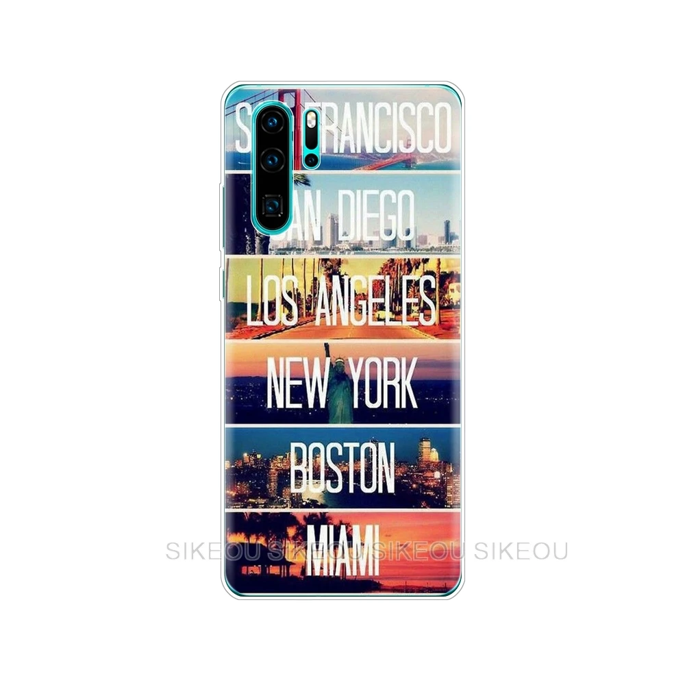 33957 Чехол для huawei P30 Pro Чехол huawei P30Pro чехол Силиконовый ТПУ для телефона чехол-накладка на huawei P30 Pro VOG-L29 ELE-L29 P 30 Lite чехол - Цвет: 33957