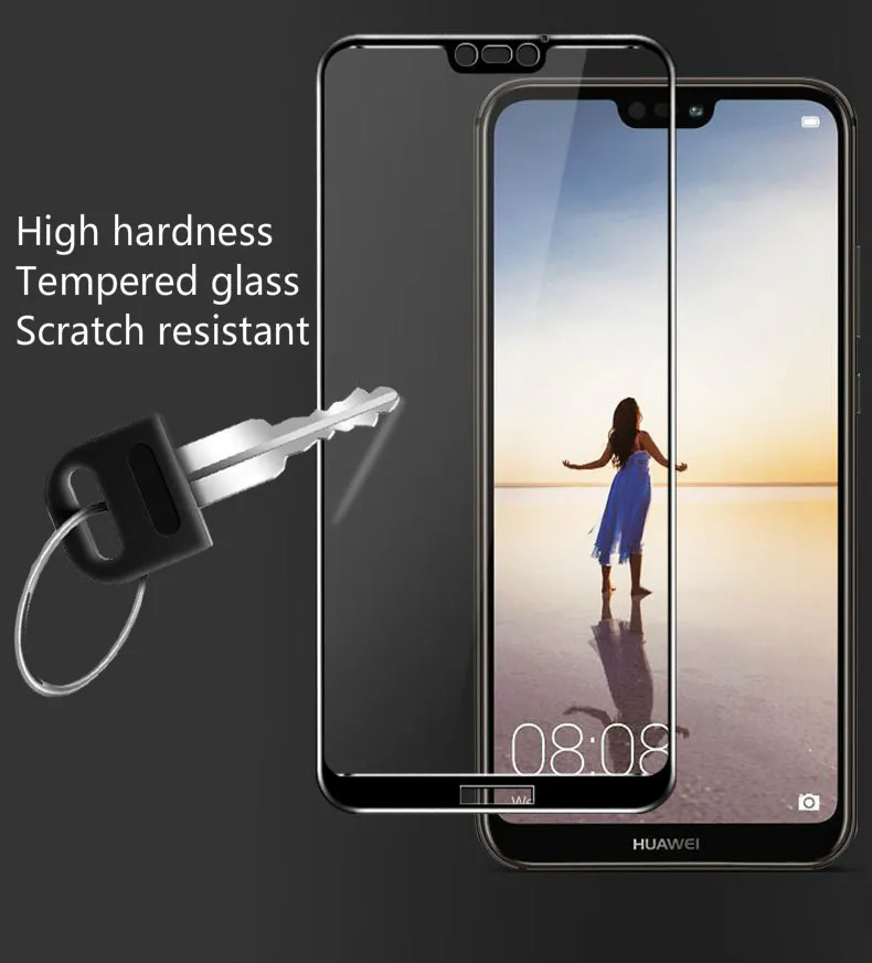 2018 Новинка! Закаленное стекло для huawei Mate10pro P20 P20lite P20pro|Защитные стёкла и плёнки