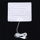 1 шт. 14*17,5 см 5 в USB носки с подогревом Углеродные волокна колодки с электрическим подогревом зимние теплые руки талии перчатки с подогревом