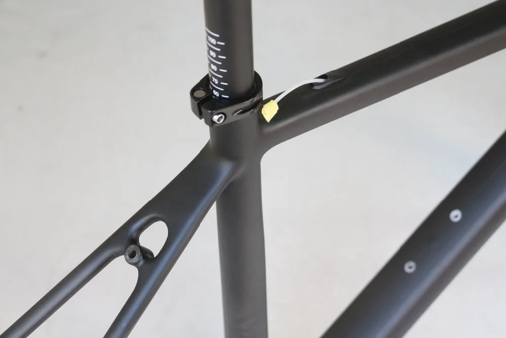 Супер легкая карбоновая рама для шоссейного велосипеда китайская T1000 без