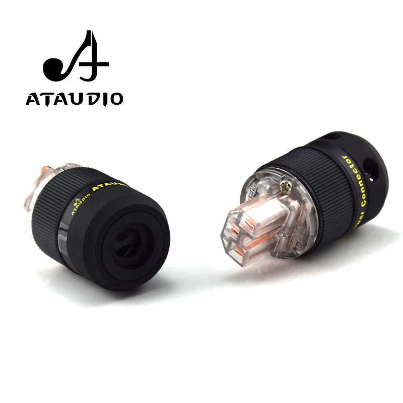 ATAUDIO Hifi Разъем питания одна пара GB разъем + гнездовой IEC|Коннекторы и разъёмы| |