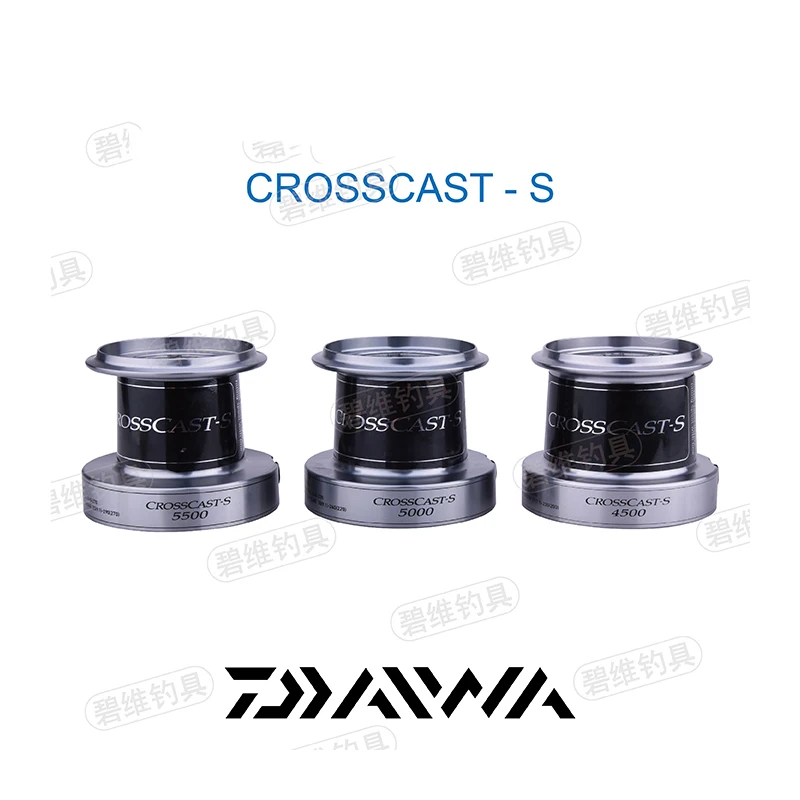 Оригинальный DAIWA CROSSCAST S Спиннинг рыбалка катушка Air ротора длинный Литой Катушка