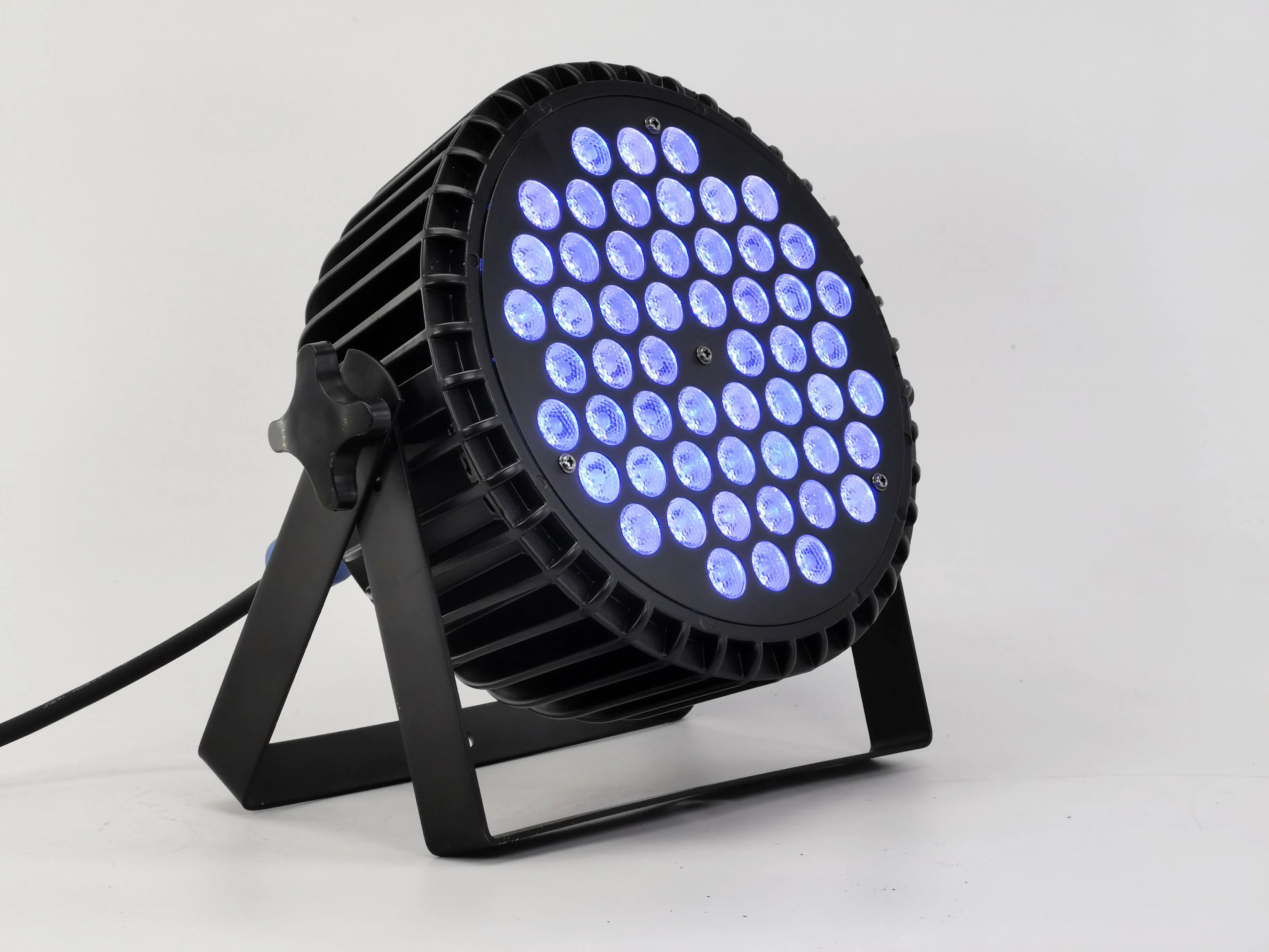 Новинка! 54x3w светодиодный параболический алюминизированный отражатель RGB 3-в-1 полноцветный светодиодный Par-светильник из литого алюминия в/OUT DMX512 светодиодный свет