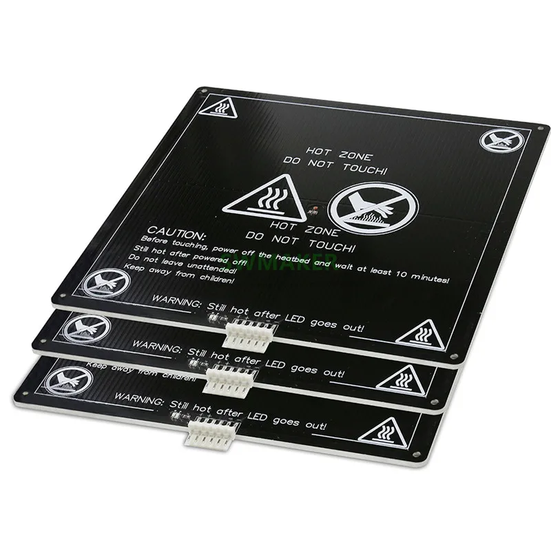 Anet A6 A8 MK3 12V Heatbed алюминиевая кровать с подогревом 220*220*3 мм обновленная от MK2B и MK2A