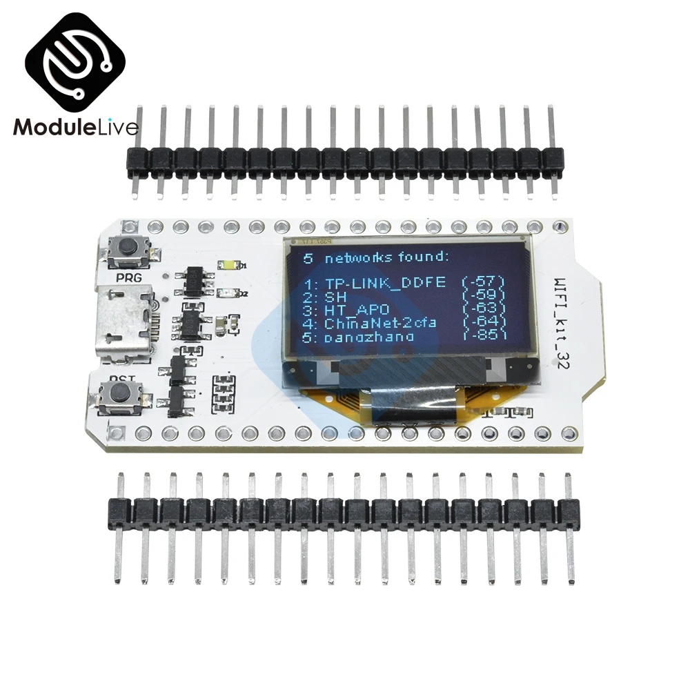 SX1278 ESP32 0 96 дюйма синий OLED дисплей Bluetooth Wi-Fi CP2102 модуль плата разработки Интернета