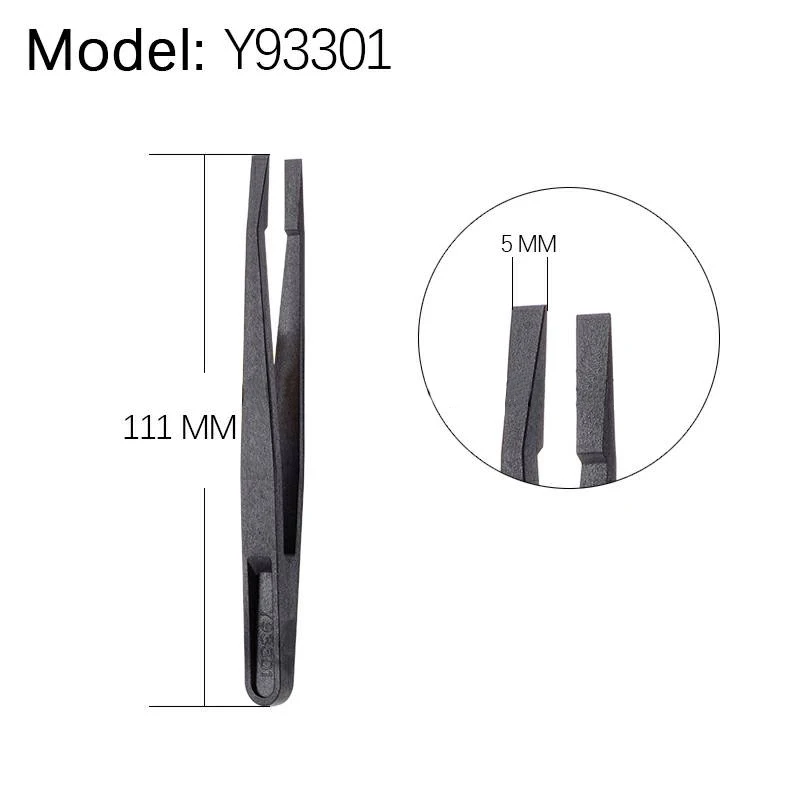 Антистатический пинцет из углеродного волокна ABS пластик Инструменты для