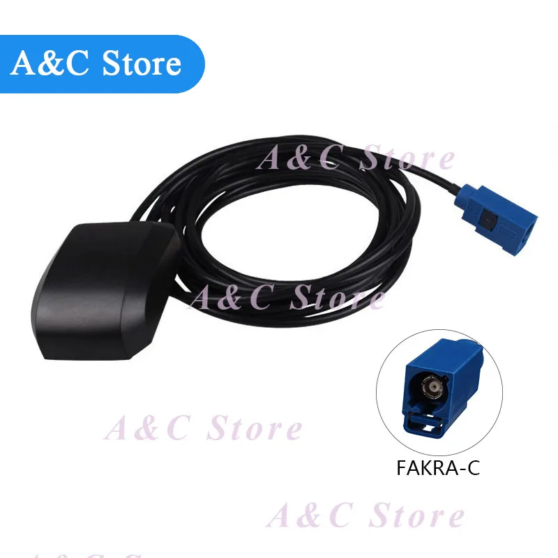 

GPS-антенна Fakra MFD2 RNS2 RNS 510 MFD3 RNS-E для VW Skoda Benz Audi VW Skoda Benz с кабелем 3 м 50 шт./лот