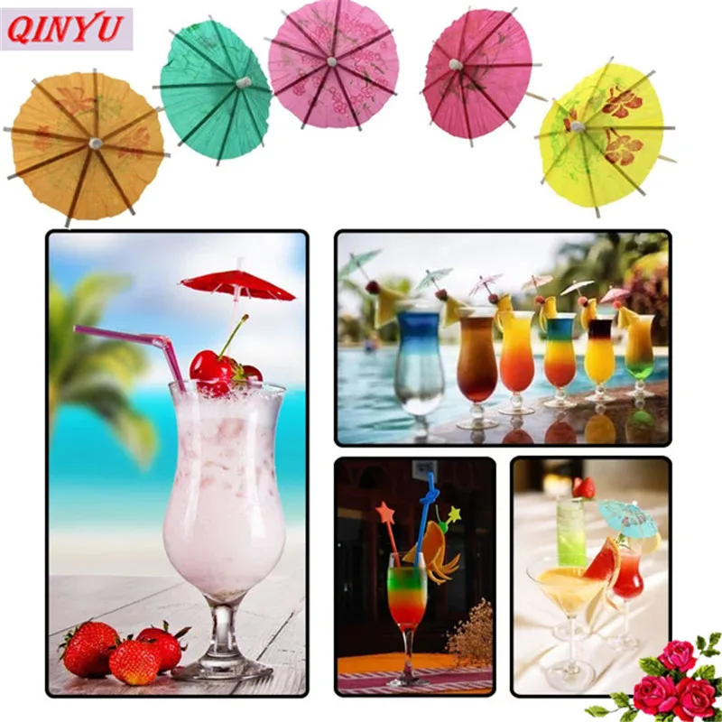 Горячие 50 шт напиток/Коктейльные Зонтики/Зонты луу палочки