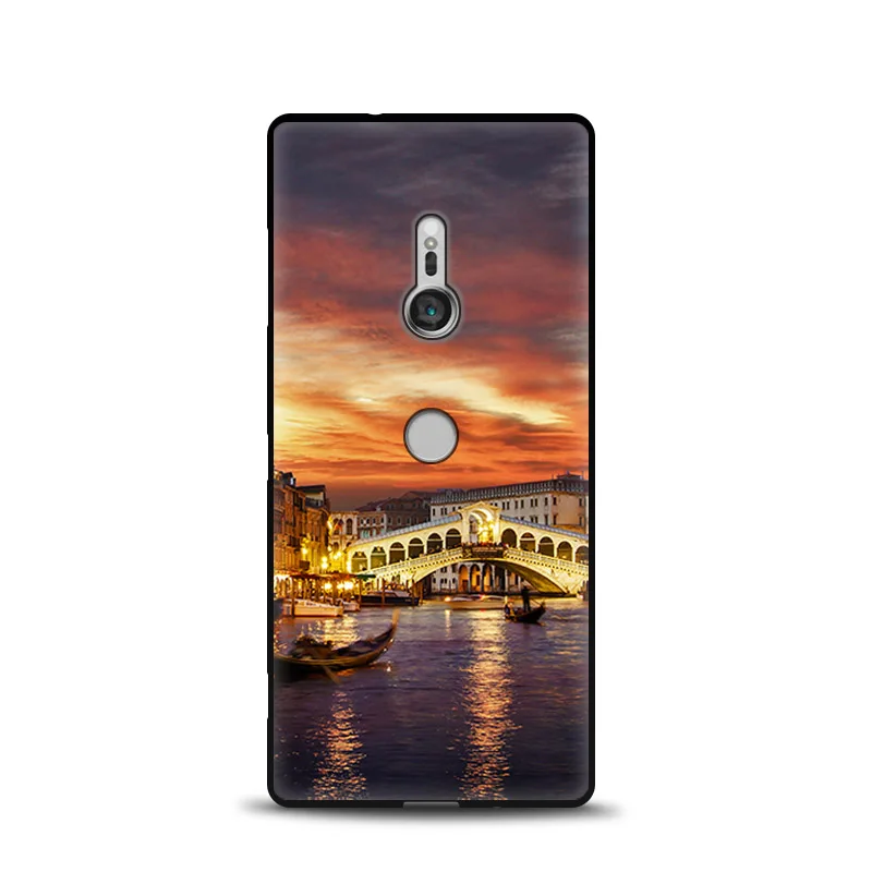 JURCHEN, роскошный 3D мультяшный чехол для телефона, для sony Xperia XZ3, чехол, мягкий, TPU, силиконовый, задний Чехол для sony Xperia XZ3, двойной чехол - Цвет: 35