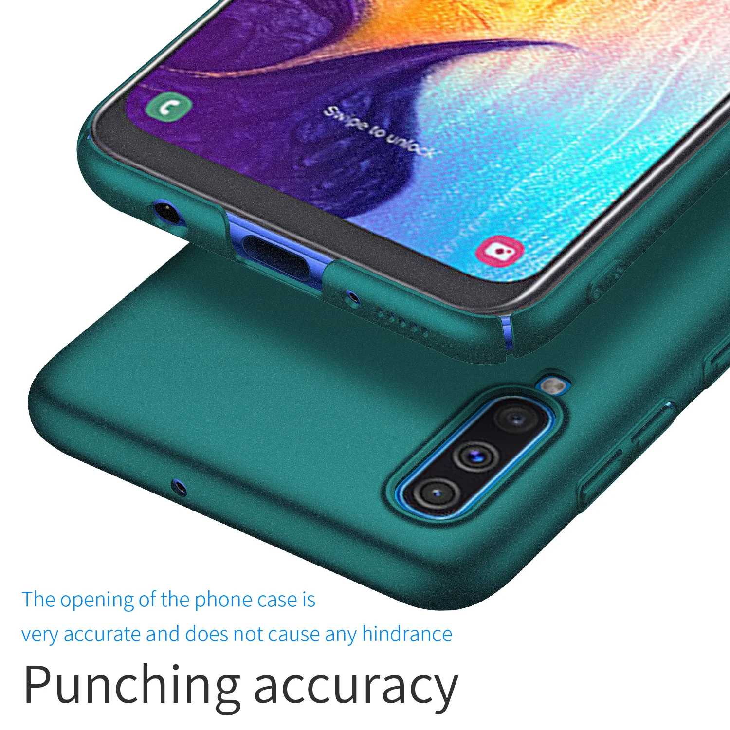 Для Samsung Galaxy A10 A20S A30S A40 A50 A60 A70 A80 A90 чехол WEFOR ультратонкий минималистичный тонкий