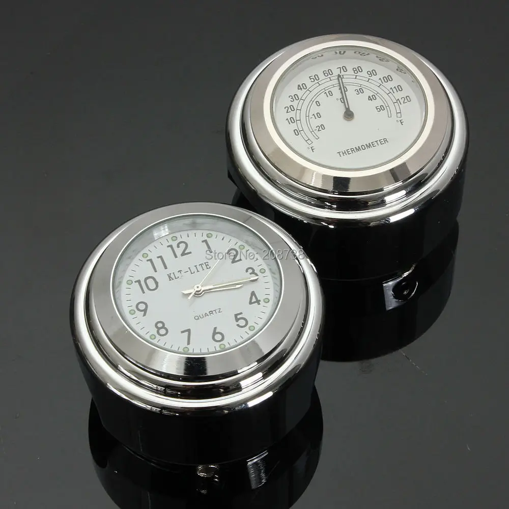 Часы наручные универсальные с черным циферблатом 7/8 дюйма 1 дюйм термометр для
