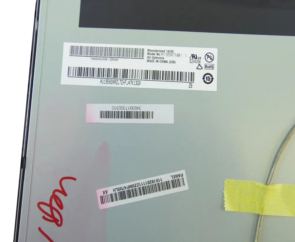 SZWXZY Высокое Качество для Lenovo C260 C360 все в одном M195RTN01.1 подлинный 19 5 дюймовый ЖК