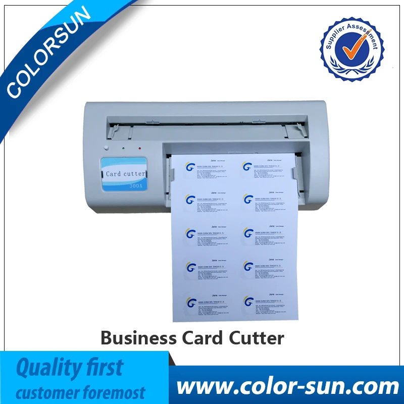 Высокое качество 220В Автоматическая машина для резки визитных карточек размером