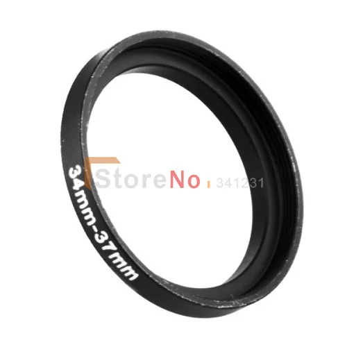 

100% New 34mm-37mm Step Up Metal Adapter Ring / 34mm Lens to 37mm Accessory