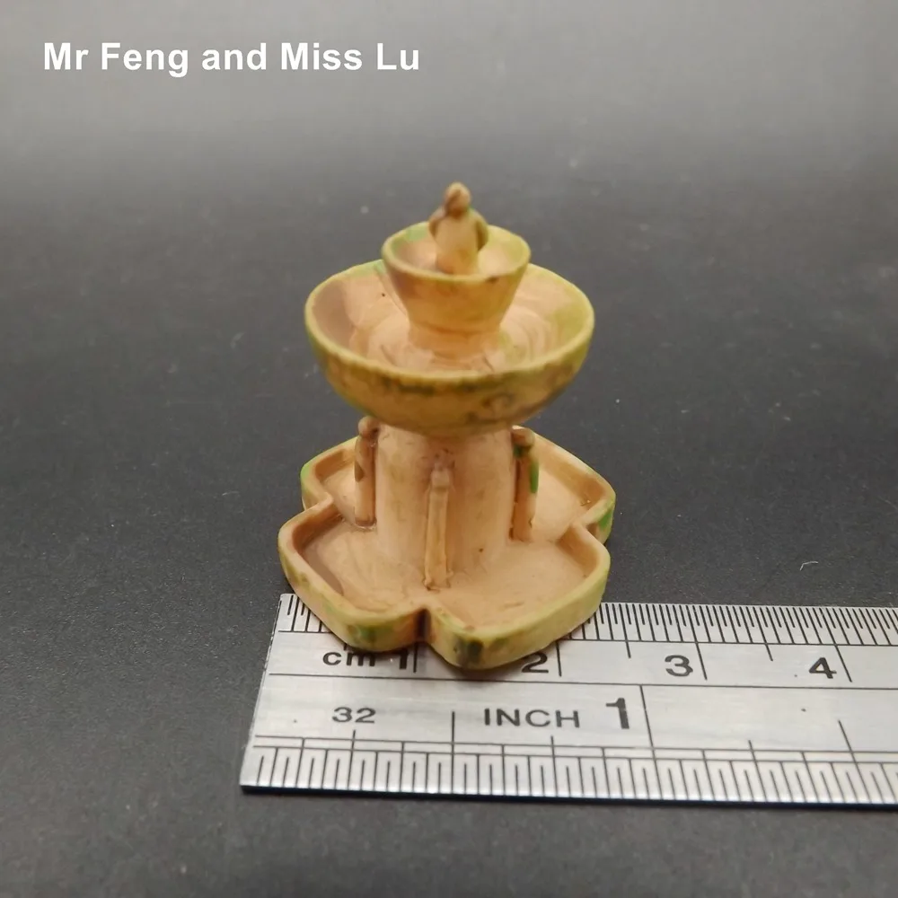 Простая маленькая модель фонтана воды креативный подарок ребенок Diy игра игрушка