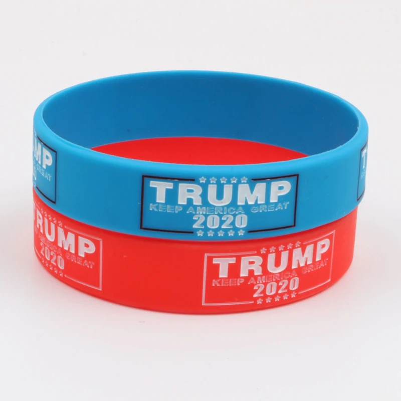 Силиконовые браслеты Keep America Great 2020 Вдохновляющие мотирующие унисекс подарки для