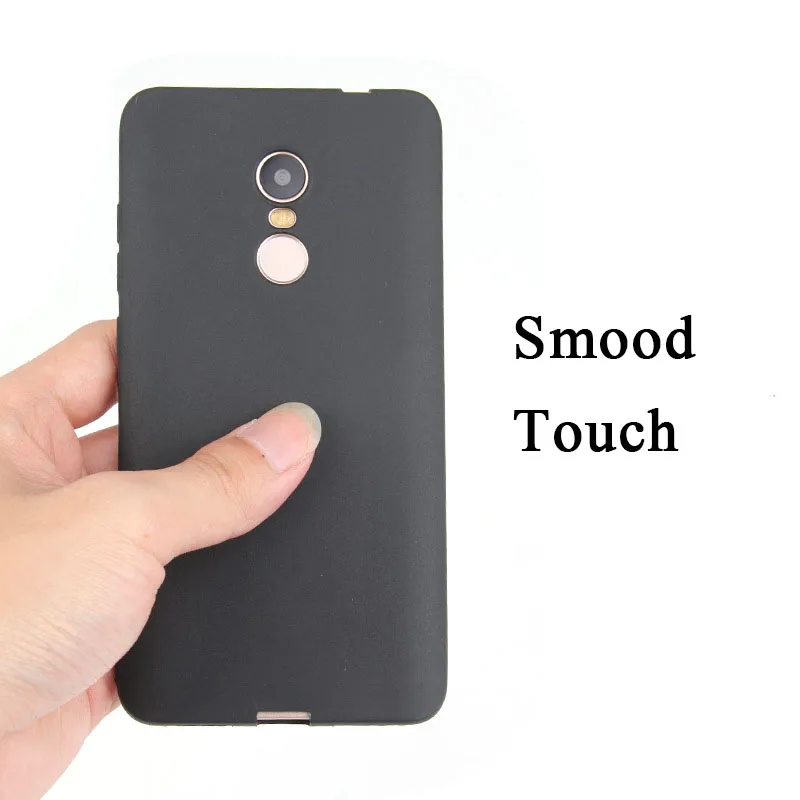 Чехол для телефона Xiaomi Redmi Note 3 4 4X 5 5A 6 7 Pro 3S 4A 6A S2 Plus GO A2 Lite матовый однотонный мягкий