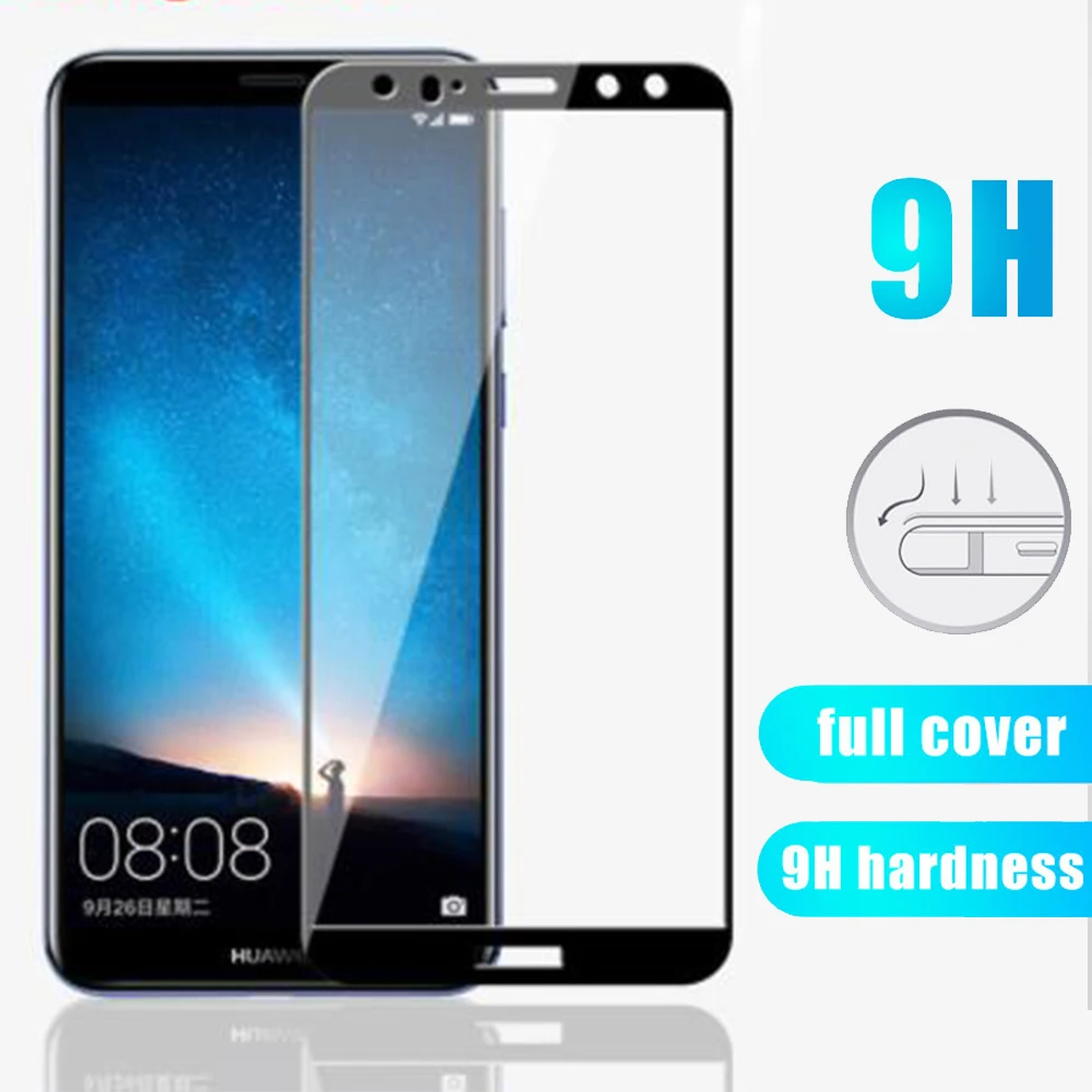 Защитное стекло Y7 для Huawei Y5 Y6 Prime 2018 закаленное Huaweii Y 5 6 7 5Y 6Y 7Y Y7Prime защита экрана