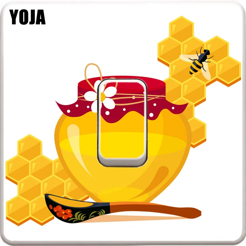 Декоративная Настенная Наклейка YOJA Bees с медом для домашнего декора