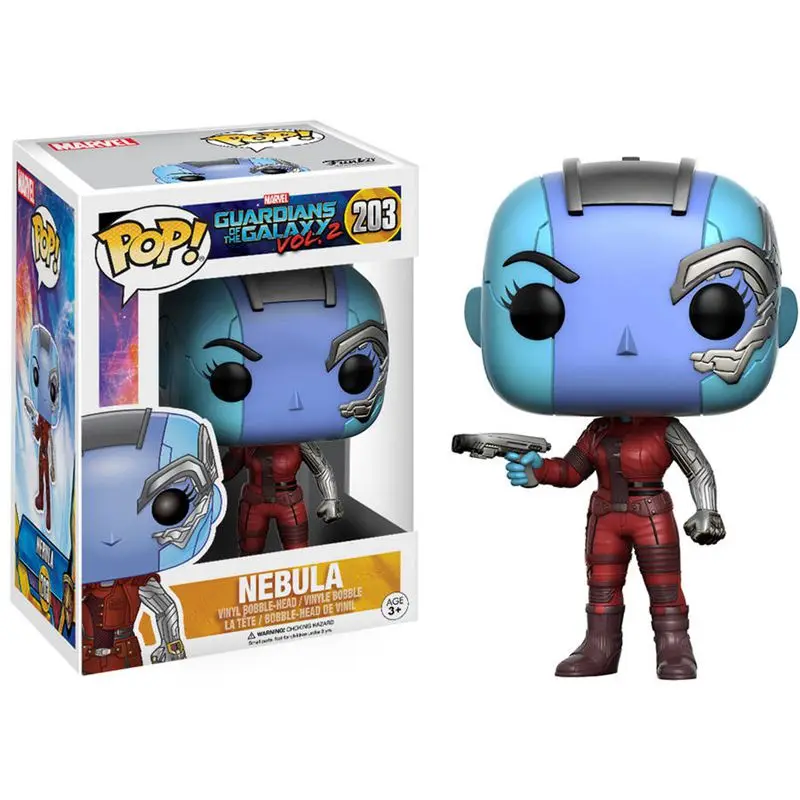 Официальный FUNKO POP Marvel: стражи галактики 2-Nebula Виниловая фигурка коллекционная игрушка с оригинальной коробкой