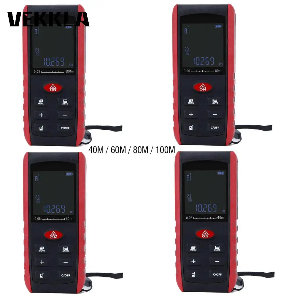 Лазерный дальномер ручной цифровой лазерный мини 40 м 60 80 100 Diastimeter инструменты для