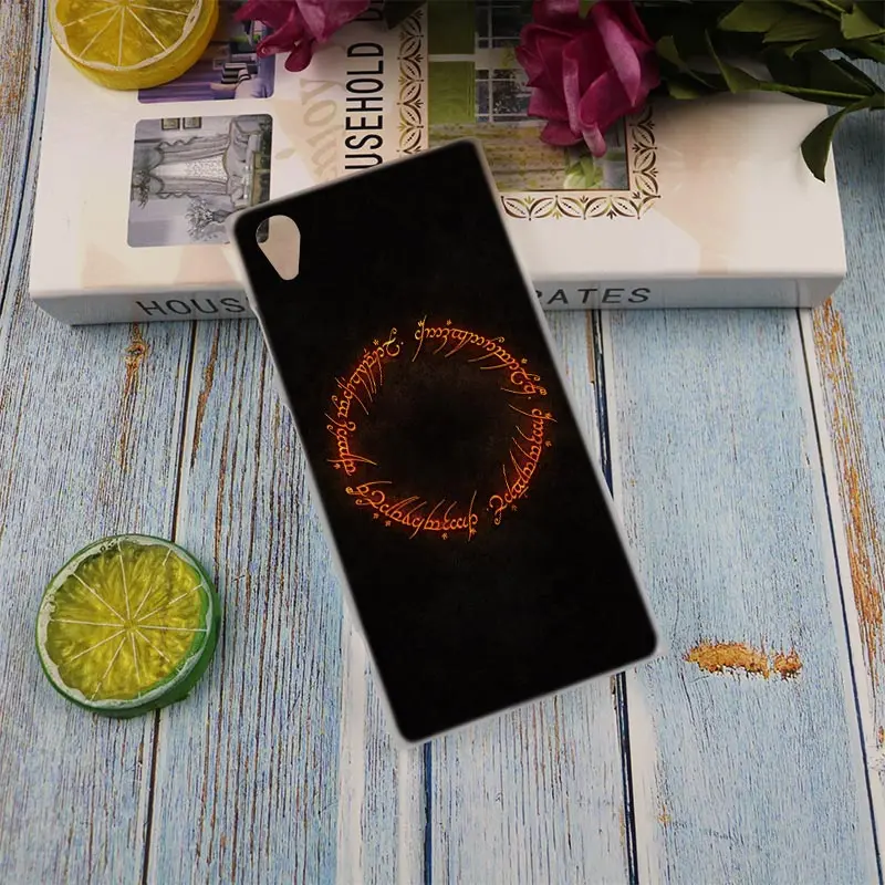 The Lord of The Rings the one ring Cover Case for Sony Xperia Z3 Z5 Premium M4 Aqua M5 X XA XA1 C4 C5 E4 E5 XZ XZ2 Compact Plus
