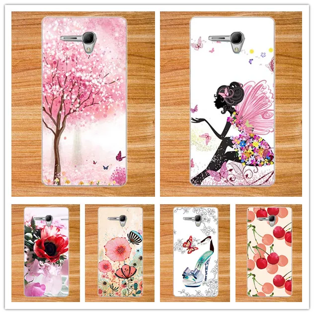 Милый 10 видов цветов чехол для Alcatel One Touch Pop 3 5 дюймов 5025 5025D крутой 3D diy Дизайн alcatel