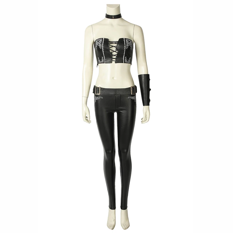 Costume Only Игра DMC 5 Триш Глория косплей костюм маскарадный костюм для женщин девочек сексуальные взрослые хэллоуин кожаные реквизиты сапоги наряд на заказ - Цвет: Costume Only