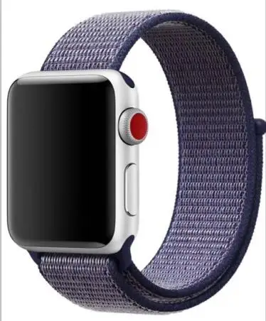 Новейший тканый ремешок для Apple Watch нейлоновый спортивный 38 42 40 44 мм ремень iwatch