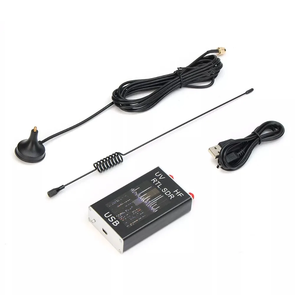 HQXRTEK 100 кГц 1 7 ГГц полный диапазон УФ HF USB тюнер приемник R820T + 8232U Ham