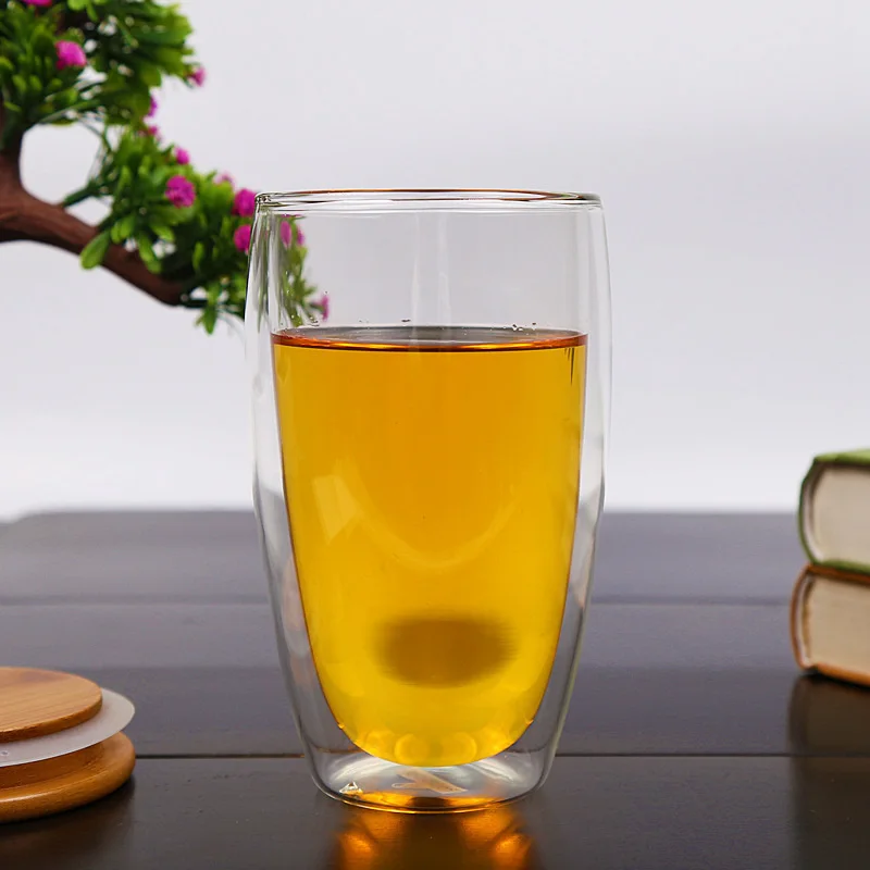 BODUM 450 мл стеклянные кофейные кружки ручной работы с двойными стенками
