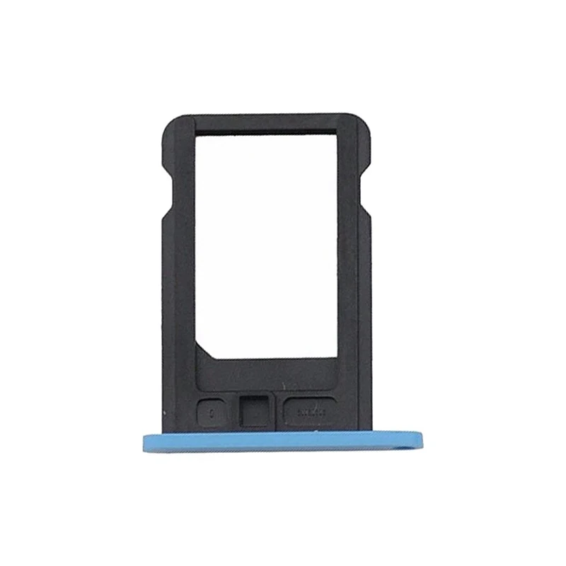Blue Цветной лоток для sim-карты сменный держатель слота для Apple iphone 5C слот для sim-карты лоток для iphone 5C Аксессуары - Цвет: Blue