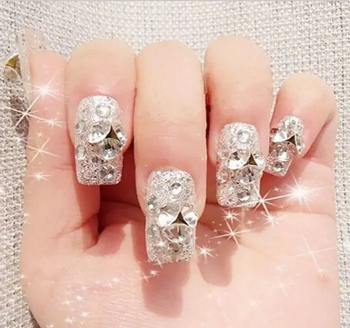 Мини-дизайн ногтей Стразы трапециевидные микро Кристальные камни Кристалл