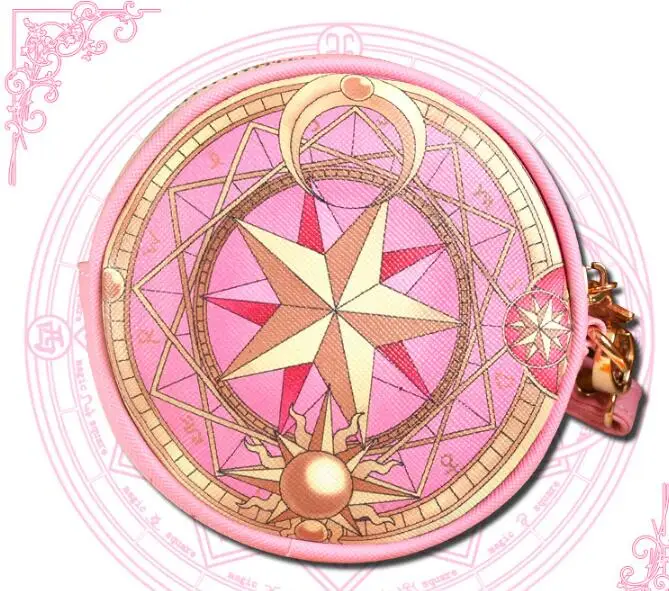 

10 pieces Sakura magic card girl purse 2022 bag lovely coin purse wholesales