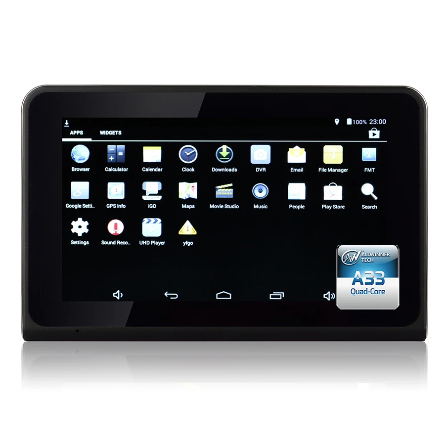 Udricare 7 дюймов gps навигации Android видеорегистратор Allwinner A33 4 ядра 16 GB Dual Камера