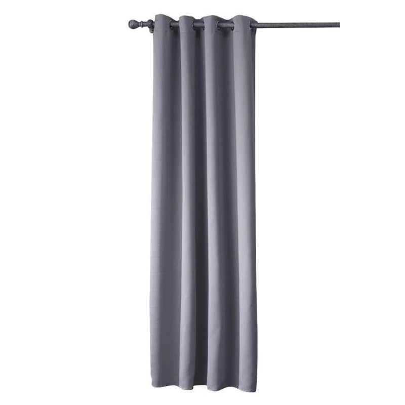 Серые затемненные занавески для гостиной занавеска спальни кухни Cortina Quarto