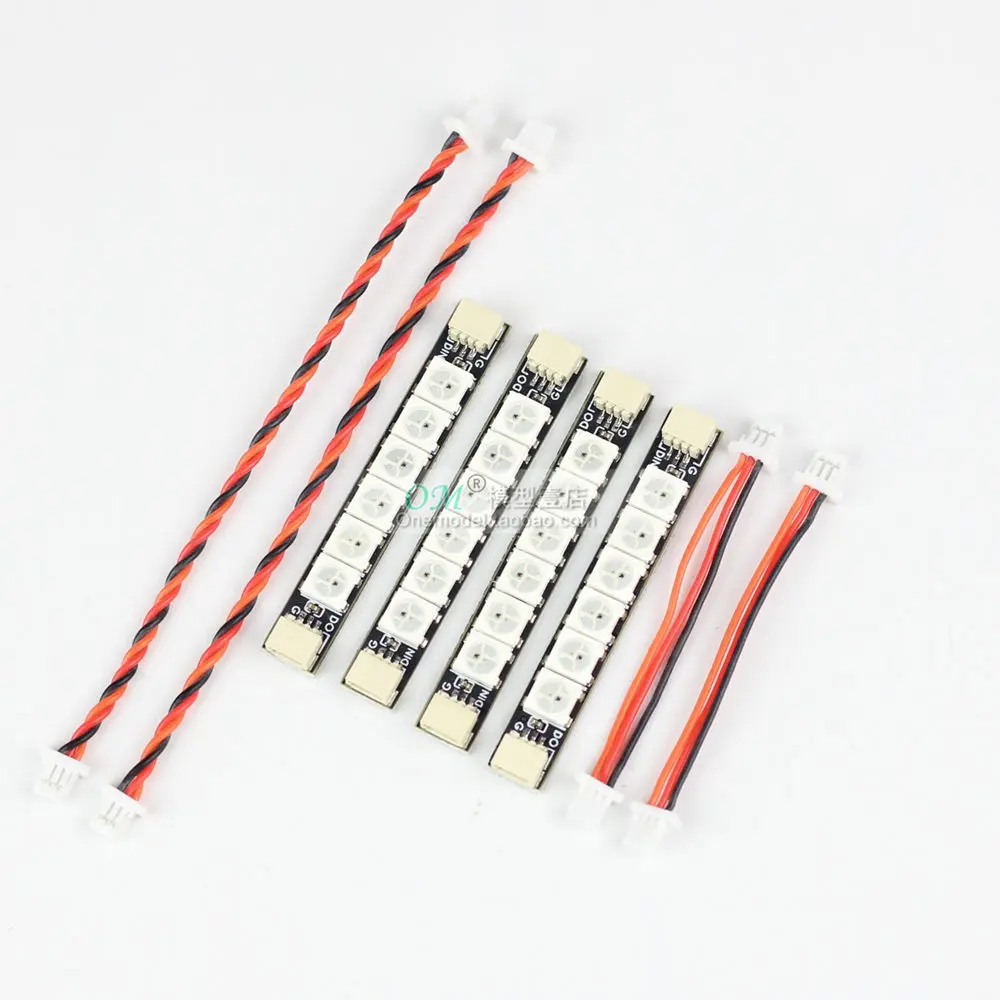 Контроллер Matek System 2812LED 2 6S светодиодный модуль управления с 5V BEC / 2812 LED