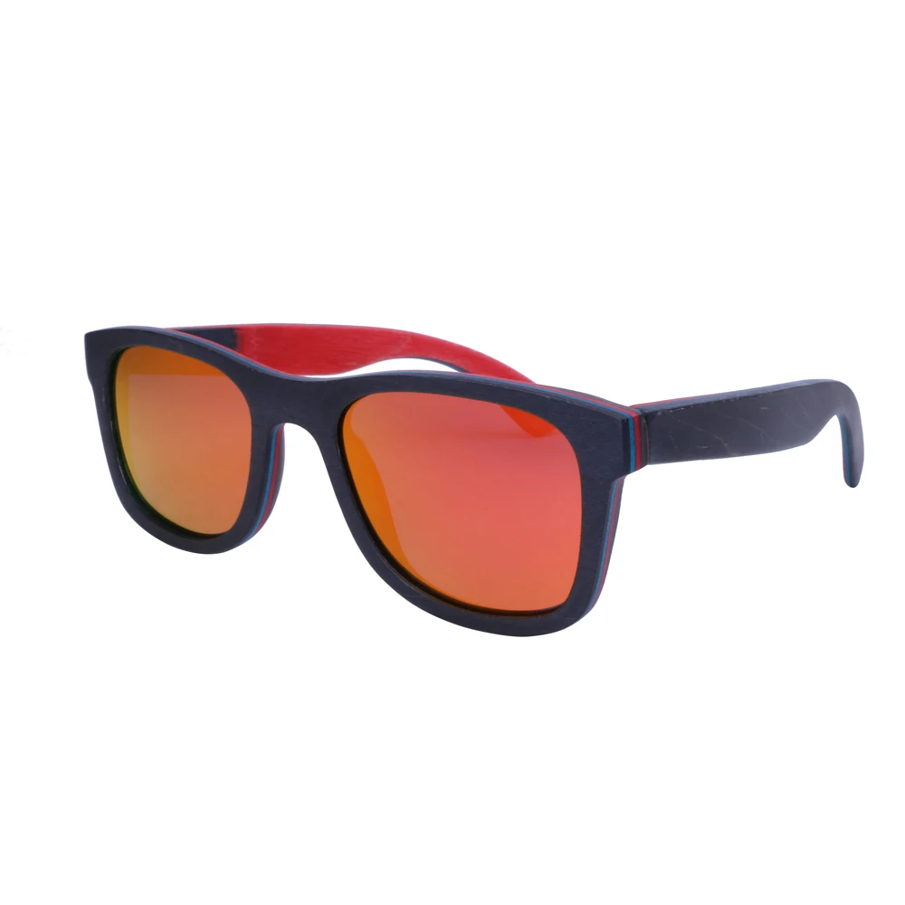 BerWer 2024 Скейтборд Мужские Солнцезащитные очки ручной работы солнцезащитные с