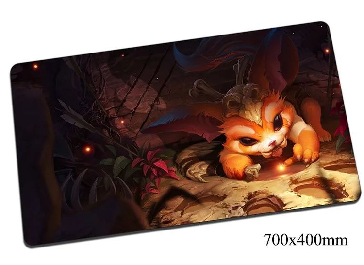 Cool Gnar коврик для мыши 700x400x2 мм игровой снаряжение lol геймер Коврик компьютер