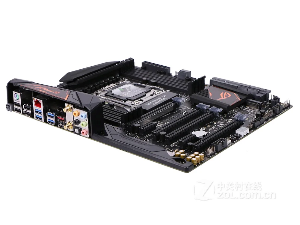 Материнская плата Asus ROG STRIX X99 для игрового настольного компьютера LGA 2011 V3 DDR4 128G USB3.1