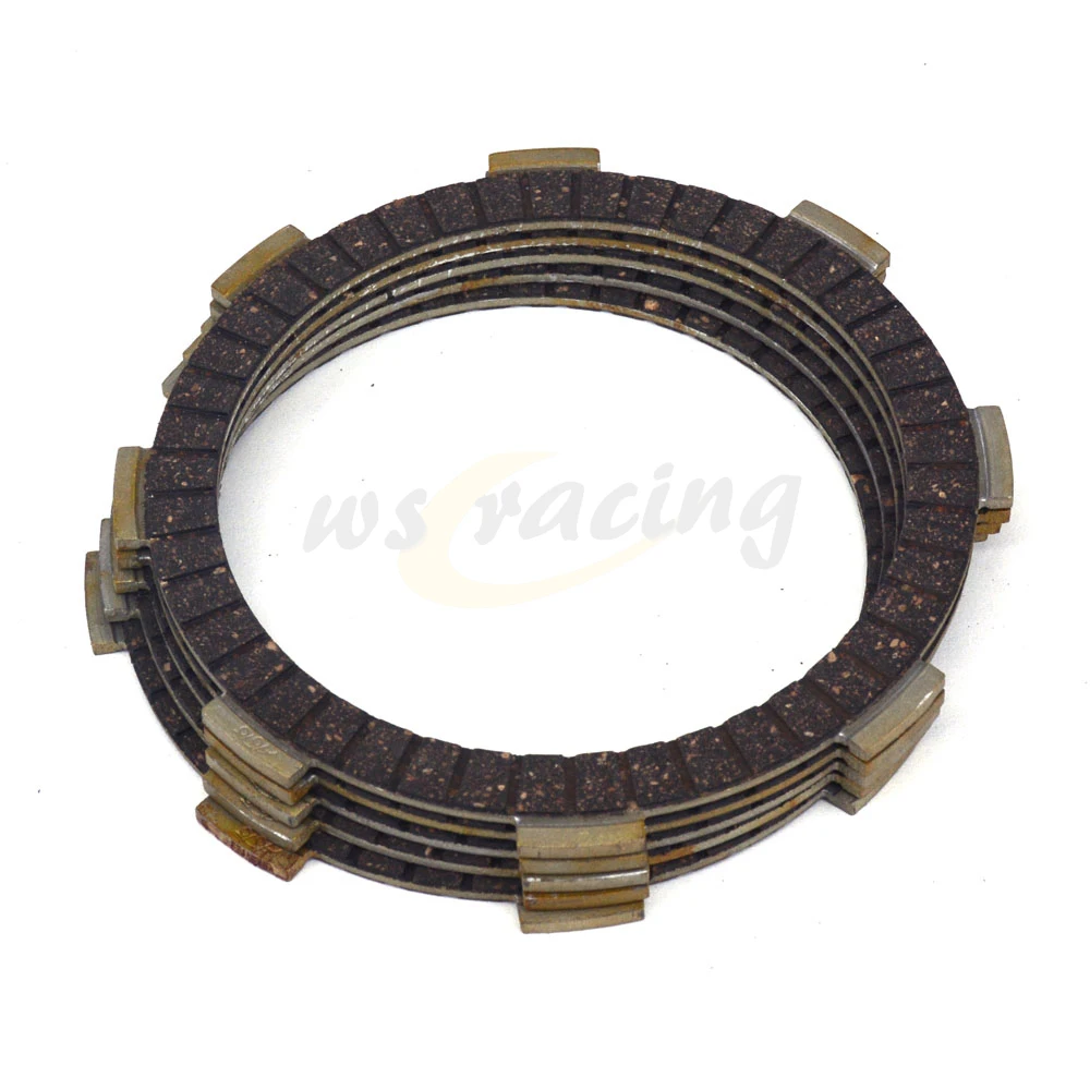 5 шт. фрикционные пластины сцепления для двигателя мотоцикла HONDA TRX250EX TRX250TE TRX250TM