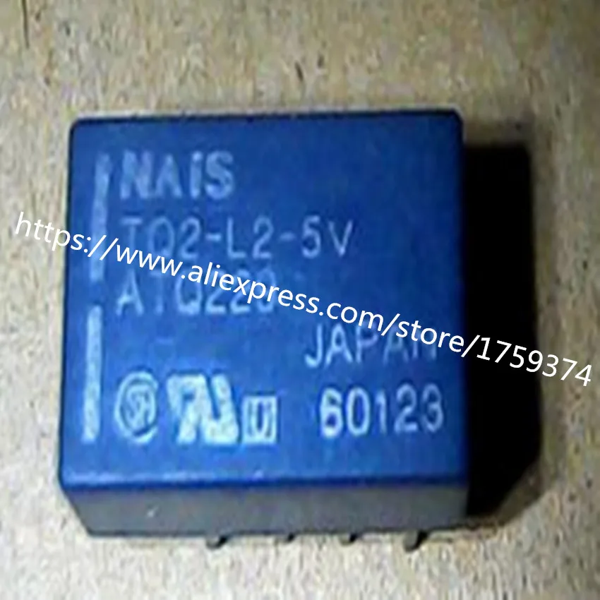 

Реле 10 футов, 100 шт./лот, TQ2-L2-5V 1 А